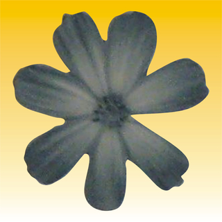 Geschenkaufkleber 12 Stck ca.  3,1 cm, Blume