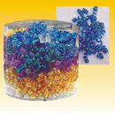 Geschenkaufkleber Kruselband, 4 Farben sortiert