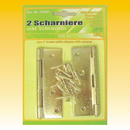 Scharniere 2 Stck,   10,00cm, inkl. Schrauben