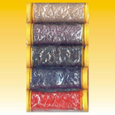 Hutgummi 10m,     5 Spulen  bunt