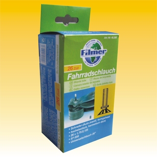 Fahrradschlauch  26, mit Autoventil