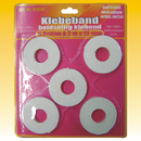Klebeband doppelseitig klebend, 5 Rollen à 2m x 12mm