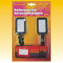 Koffergurt mit 2 Adressanhngern