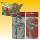 Faltkissen Weihnachten, ca. 9,5 x 16,5cm, 3 Designs sortiert