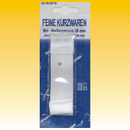 BH-Verlngerung. Hakenverschlu, ca. 9cm x 25mm wei