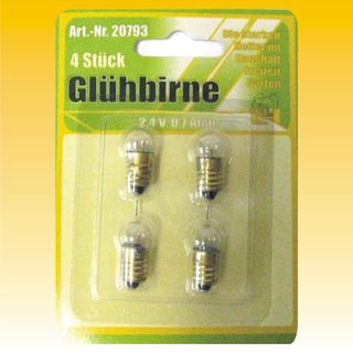 Glhbirnen 4 Stck