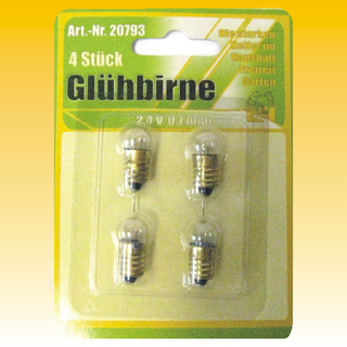 Glhbirnen 4 Stck
