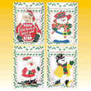 Fensterbild ca. 15 x 22 cm, Kunststoff mit Saugnpfen -...