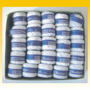 Stopfgarn Baumwolle, ca. 91,4m, WEI   (Preis je Rolle)