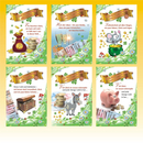 Geburtstagskarte 11,5 x 17,0cm, 6 fach sortiert