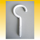 Wschenleinen/Deckenhaken ca. 55 x  25 x 4,0mm, wei