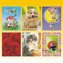 Geschenktasche 26 x 32cm, DAILY 2011 - Design, 6 fach sort.