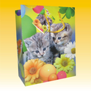 Geschenktasche 26 x 32cm, Tiere, 4 fach sort.