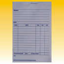 Quittungsblock 14,3 x 9,3cm 100Blatt, mit Blaupapier