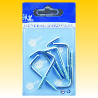 Schraubhaken 7tlg, 4cm, Metall