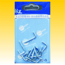 Schraubhaken 12tlg, 2cm, Metall