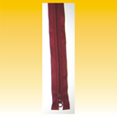 Reiverschlu 75cm, Nylon Profil, teilbar, ROT