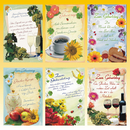 Geburtstagskarte 11,5 x 17,0cm, 6 fach sortiert