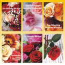 Geburtstagskarte 11,5 x 17,0cm, 6 fach sortiert