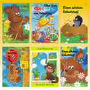 Geburtstagskarte 11,5 x 17,0cm, 6 fach sortiert