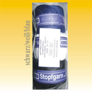 Stopfgarn, 3 Rollen x 91,4m, BW, Schwarz, Wei, Dunkelblau