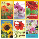 Geburtstagskarte 11,5 x 17,0cm, 6 fach sortiert