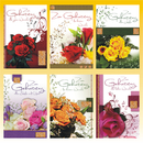 Geburtstagskarte 11,5 x 17 cm 6 fach sortiert