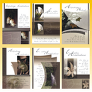 Trauerkarte 11,5 x 17 cm 6 fach sortiert