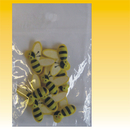 Geschenkaufkleber 8 Stück ca. 2,6 x 2,8 cm, Biene