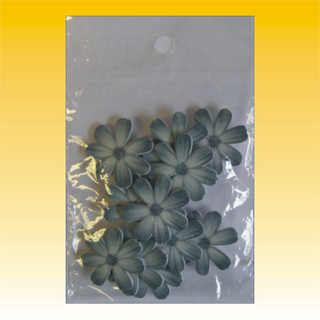 Geschenkaufkleber 12 Stück ca. ø 3,1 cm, Blume
