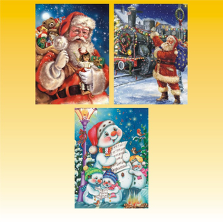 Weihnachts-Geschenktasche JUMBO, ca. 33 x 42 x 10cm
