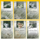 Trauerkarte 11,5 x 17cm, 6 fach sortiert