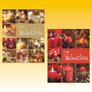 Geschenktasche LARGE, Weihnachten, 2  fach sortiert ca....