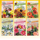 Geburtstagskarte 11,5 x 17cm, 6 fach sortiert