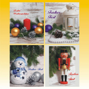 Weihnachts-Geschenktasche MINI, 4 fach sortiert ca. 11 x...