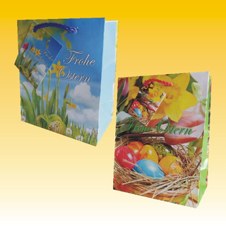Geschenktasche 11,5 x 14 x 6cm, OSTER - DESIGN, 2 Motive