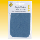 Aufbügler   Repatex JEANSBLAU HELL, ca. 7 x 10 cm