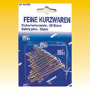 Sicherheitsnadeln 20 Stck/Karte