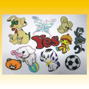 Aufbgler versch. Motive, 10 fach sortiert, Kindermotive