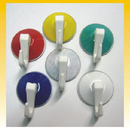 Bügelsaughaken     bunt, ø 4cm - Made in Germany