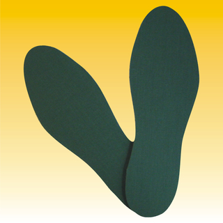 Einlegesohlen Gr. 36 - 45, grün Latex