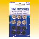 Druckknpfe 12 Paar, 13mm  Nylon