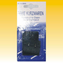 BH-Verlngerung Haken/sen-Verschlu schwarz, 5cm x 32mm